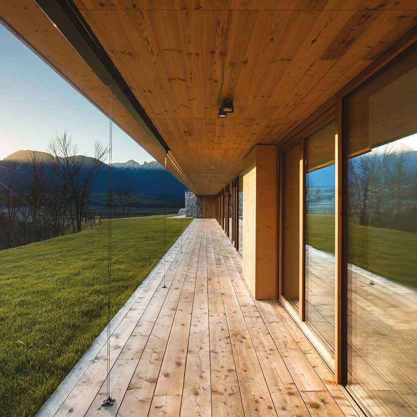 Porticato in legno